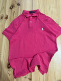 Polo Ralph Lauren Men's Custom Slim Fit Stretch Mesh T-shirt in pink, size M
