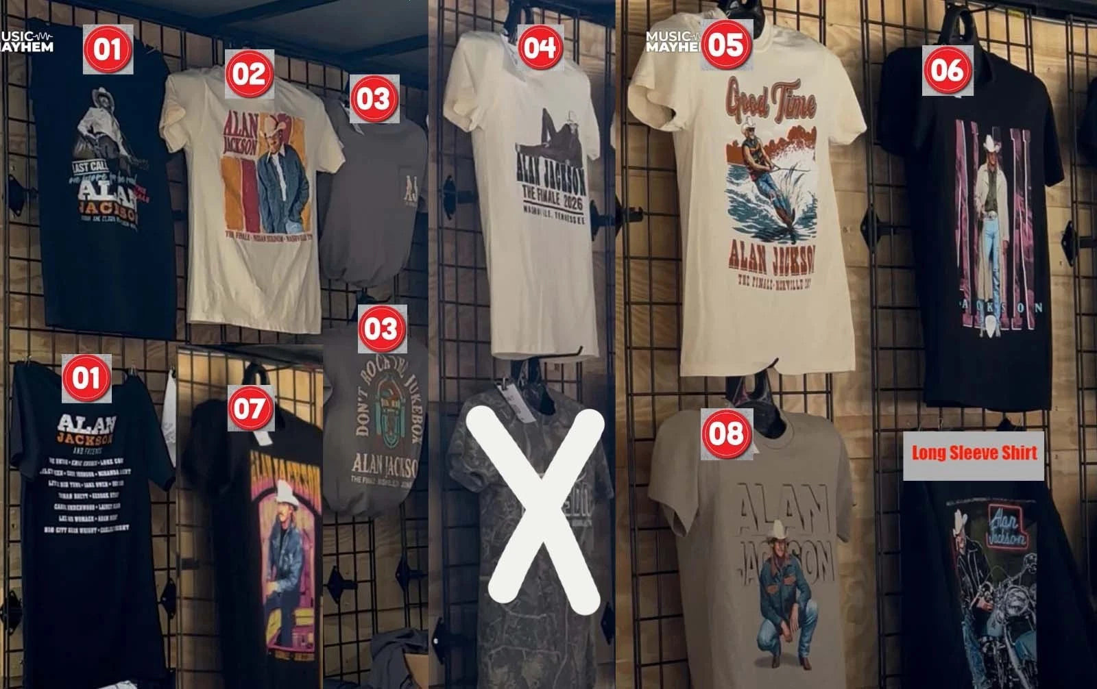 Alan Jackson Nissan Stadium Nashville June 27th 2026 Tour Merch, T-shir reprint