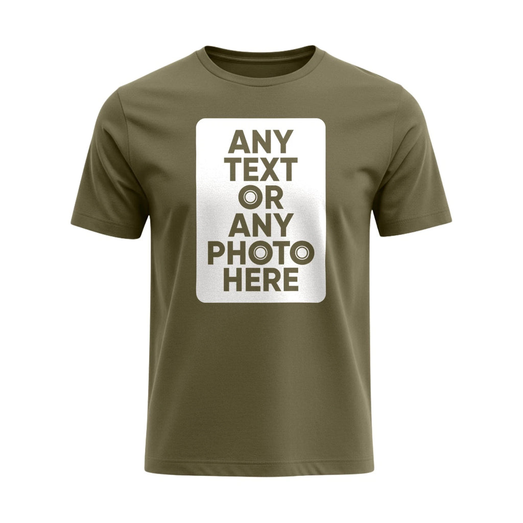 Personalised T-Shirt – Custom Name, Text & Logo | Men’s Organic Cotton Tee