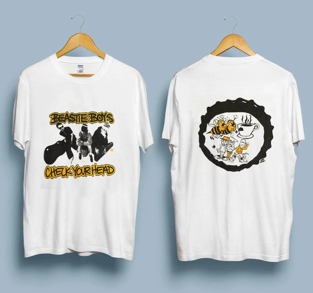 RARE BEASTIE BOYS CHECK YOUR HEAD T SHIRT GILDAN