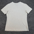 Lululemon Shirt Mens large Gray V Neck Short Sleeve Stretch
