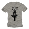 Rockabilly Motorcycle Mens T-Shirt with Cafe Racer - Mens Twin Bobber Shirt