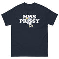 Miss Prissy Graphic T Shirt Navy Unisex classic tee