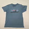Patagonia Shirt Mens Medium Slim Fit Graphic Logo Outdoor Casual Tee Hiking