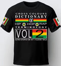 CROSS COLOURS T-SHIRT. DICTIONARY OF HIP HOP. 90'S TEES. RAP T-SHIRTS, NWA SHIRT