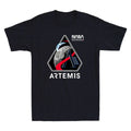 NASA Artemis II Mission Patch Worm Logo Program 2026 Men's Short Sleeve T-Shirt