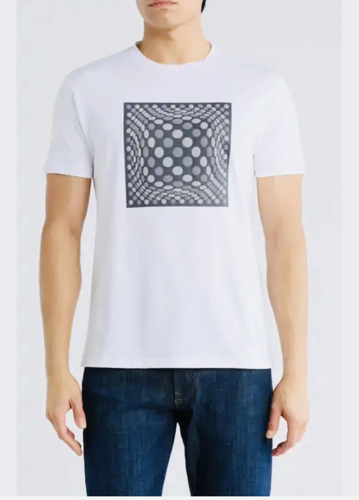 Taylor & Ed Recreation Abstract  3D Graphic White size M