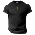 Faith T Shirt Small Gym Clothing Bodybuilding Training Workout Exercise MMA Top