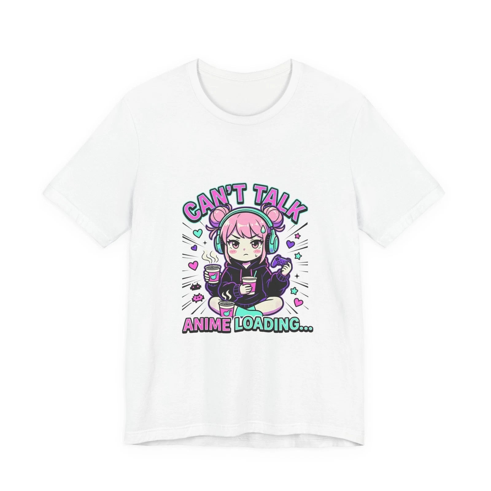 Anime Loading Chibi Gamer Tee | anime aesthetic, kawaii