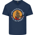 Equestrian I Only Need Horses and Coffee Mens V-Neck Cotton T-Shirt
