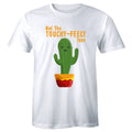 Not The Touchy Feely Type Funny Men's T-Shirt Cactus Succulent Shirt