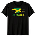 Jamaica Flag Map Countries Mens T-Shirt Womens Tee Travel Souvenir Graphic