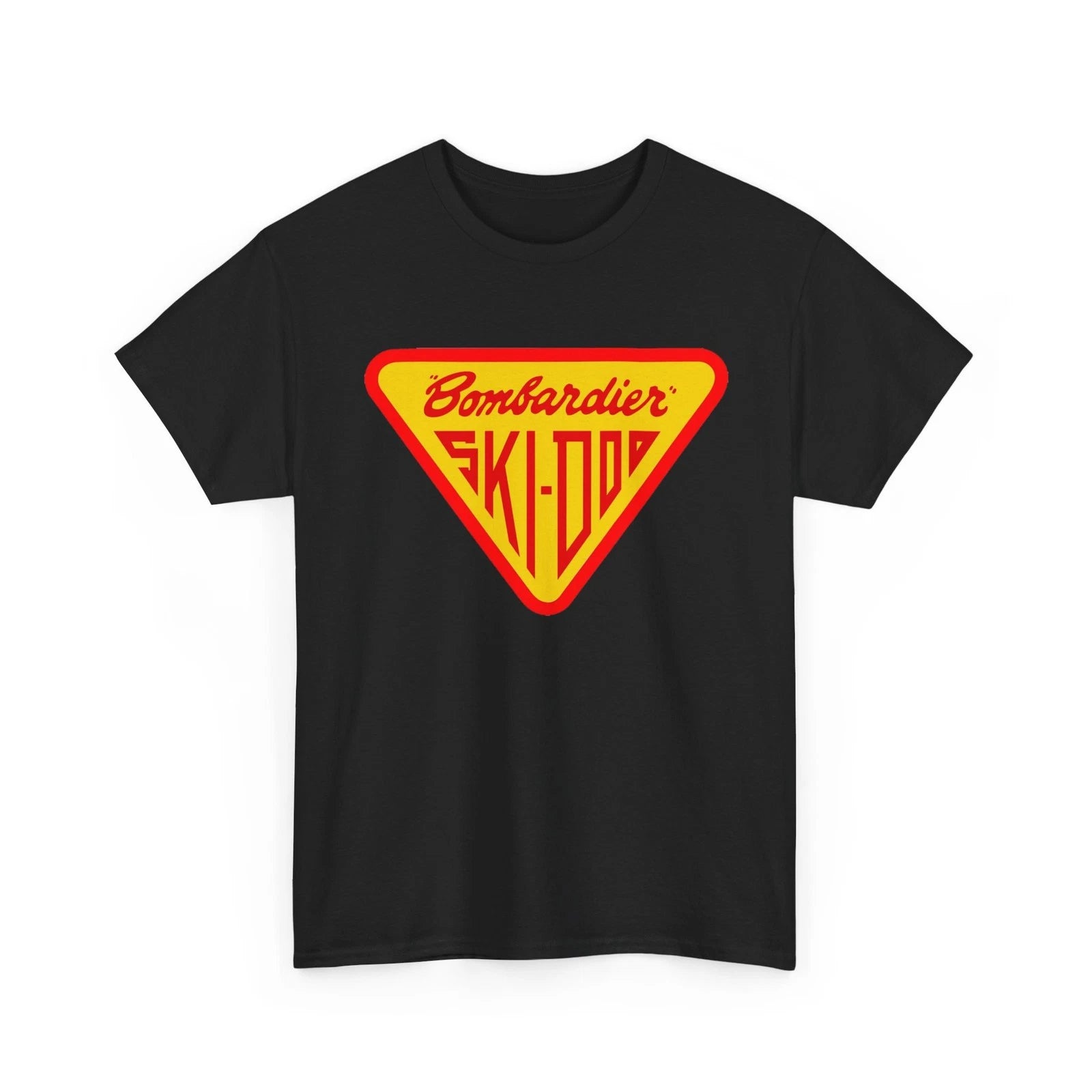 Bombardier Ski-Doo Snowmobile Sled Snow Machine Winter Retro Design Logo T-shirt