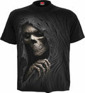 SPIRAL DIRECT GRIM RIPPER T-Shirt,Top/Tee/ Biker/Grim Reaper/Skull/Goth/Bone