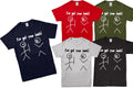 I've Got Your Back T-Shirt Joke Gift Novelty Stick man Stick men Funny Tee Top