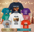 Personalised T-Shirt Custom Printed Your Text Photo Logo Stag Do Hen Party Top