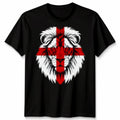 England Lion Unisex T Shirt England Flag Football Tee Graphic Top