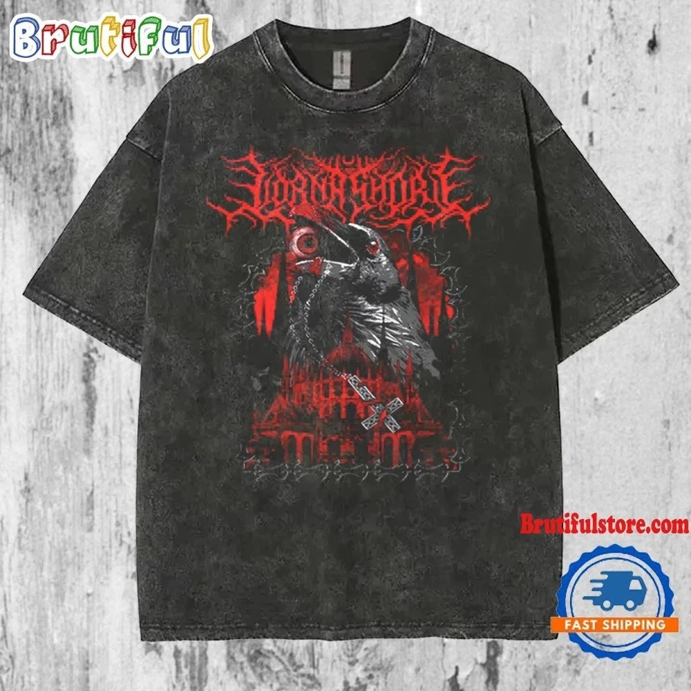 Lorna Shore T-Shirt Graphic Print Unisex Cotton Tees LORNA SHORE