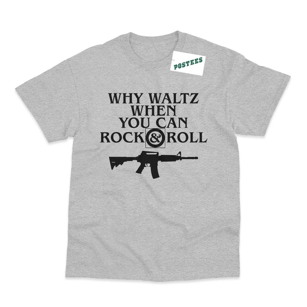 Why Waltz When You Can Rock & Roll Inspired By The Lost Boys Printed T-Shirt