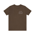 Unisex Short Sleeve Tee: the coffee lover's t-shirt
