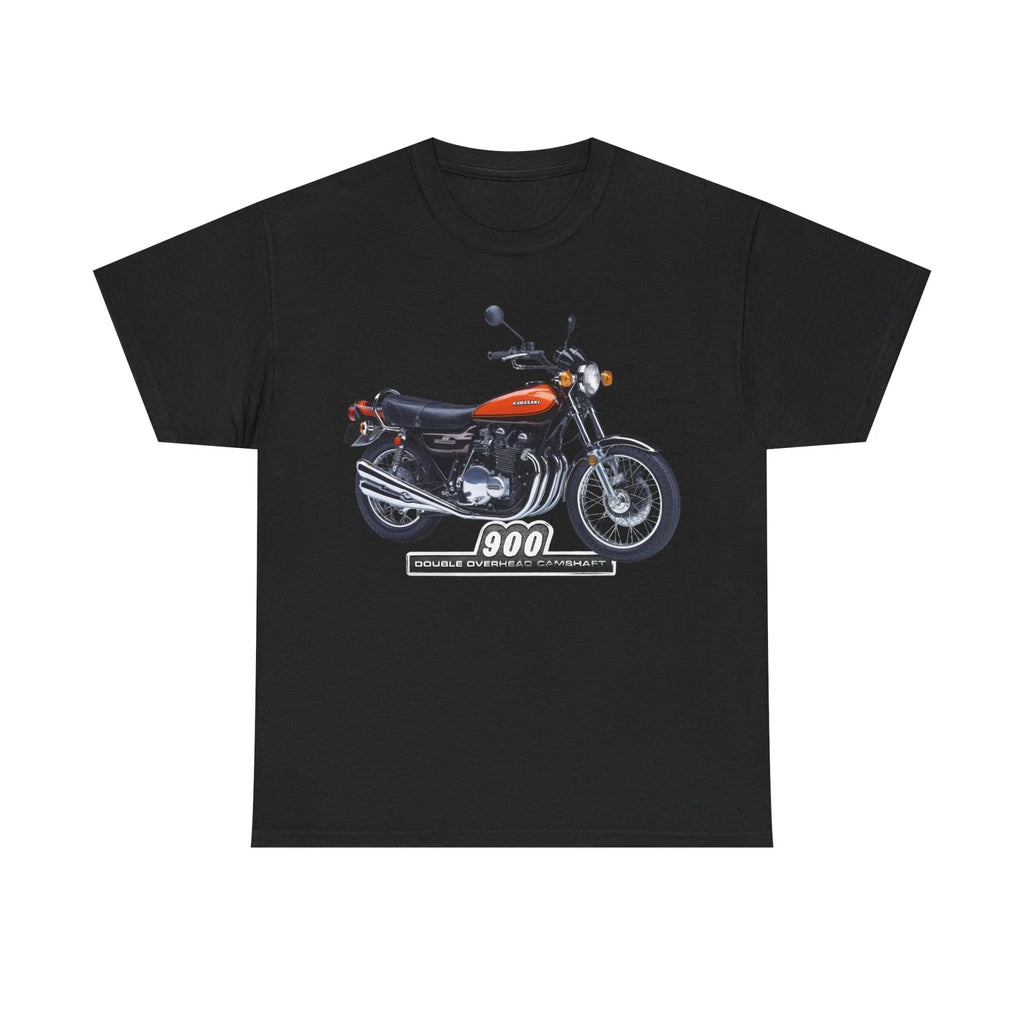 Kawasaki Z1 Z900 Unisex Heavy Cotton Tee Classic Motorcycle Printed in USA