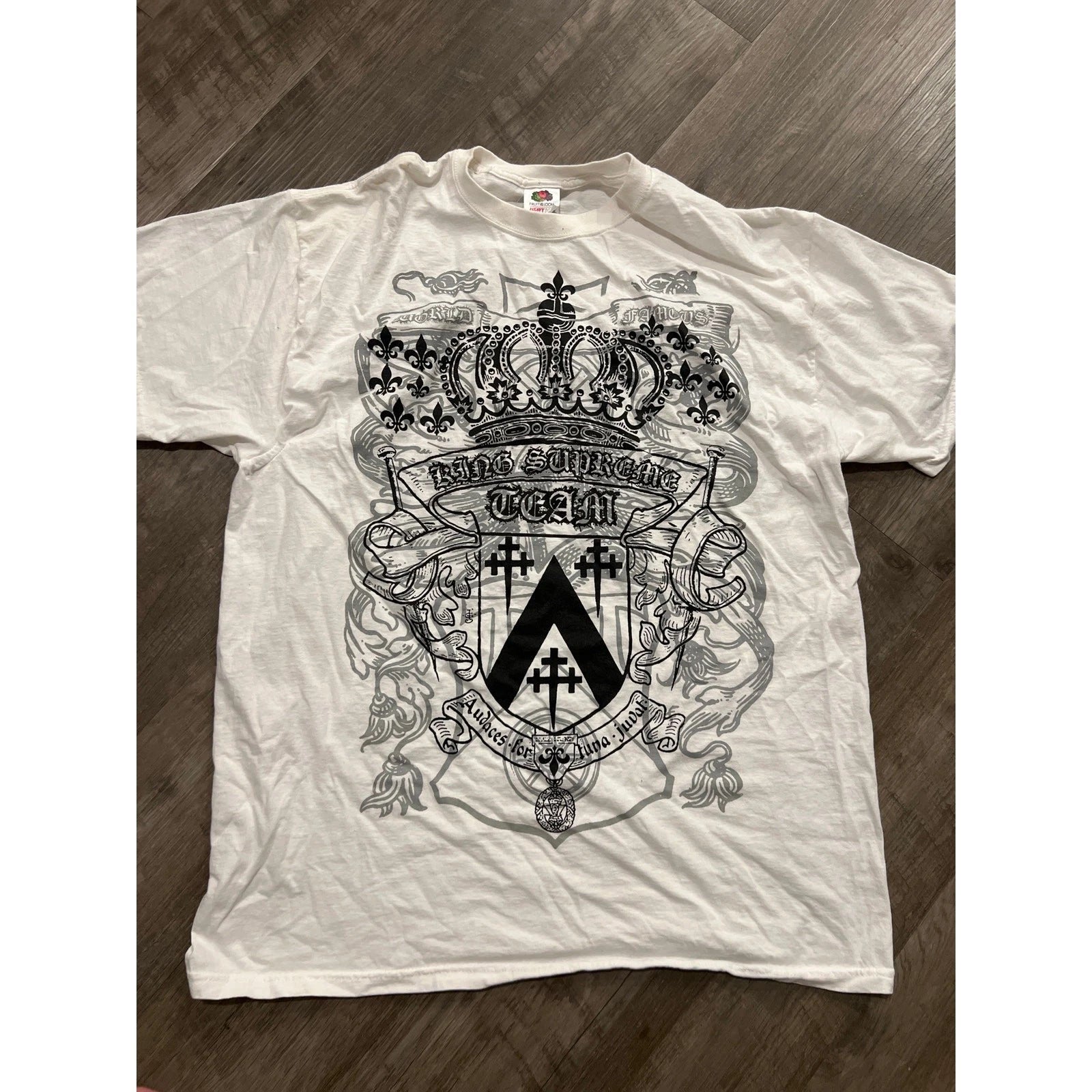 Y2K Gothic Graphic Tee Shirt Size XL