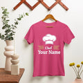 Personalised Custom Chef T-Shirt Kitchen Cooking Catering Staff Workwear