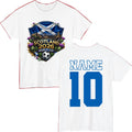 Personalised Scotland 2026 T-Shirt - Custom Name Tee - Gift For Sports Lover