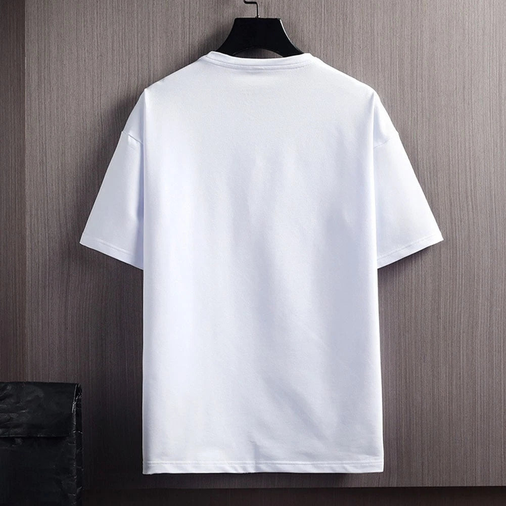 Stylish Men's For Shorts Set Casual Solid Color Outfit M 3XL Sizes available