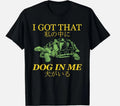 I Got That Dog in Me Turtle Japanese Design Turtle Unisex T-Shirt