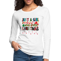 Just a Girl Who Loves Christmas Premium Long Sleeve T-Shirt