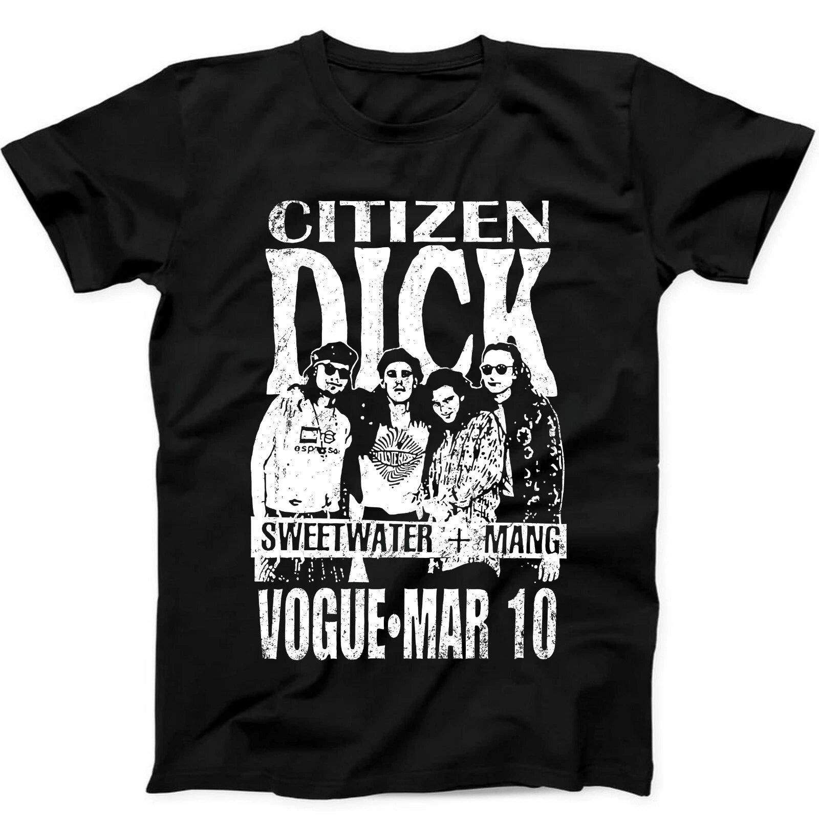 Citizen Dick Ficitonal Band Punk Rock Grunge Movie Gift  Tee T Shirt 454