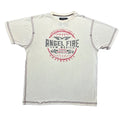 Premium 51 Iron Needle Angel Fire New Mexico Graphic T Shirt Mens Cream L
