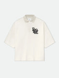 RHUDE vintage vintage slogan logo Men Women short sleeved T-shirt