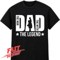 Funny Dad T Shirt The Man The Myth The Legend Gift Birthday Xmas Tee Top