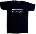 World's Best Granddaughter V-Neck T-Shirt