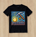 Custom Cryptocurrency Jokes T-shirt Design Unisex Jersey Short Sleeve Tee