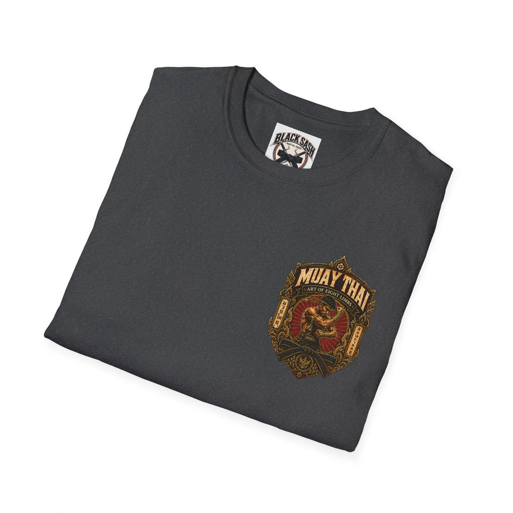 Muay Thai Art of Eight Limbs T-Shirt | Vintage Martial Arts Crest
