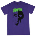 The Phantom Adult New T-Shirt - Phantom Skull Mask Logo Pic