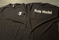 Lot Of 2 -YMCA Shirt Men XL Staff Logo Black Short Sleeve Adult “Role Model”