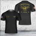 Custom Name US Marine Corps Deep Recon Platoon - 1st Recon Bn AOP T shirt 3D