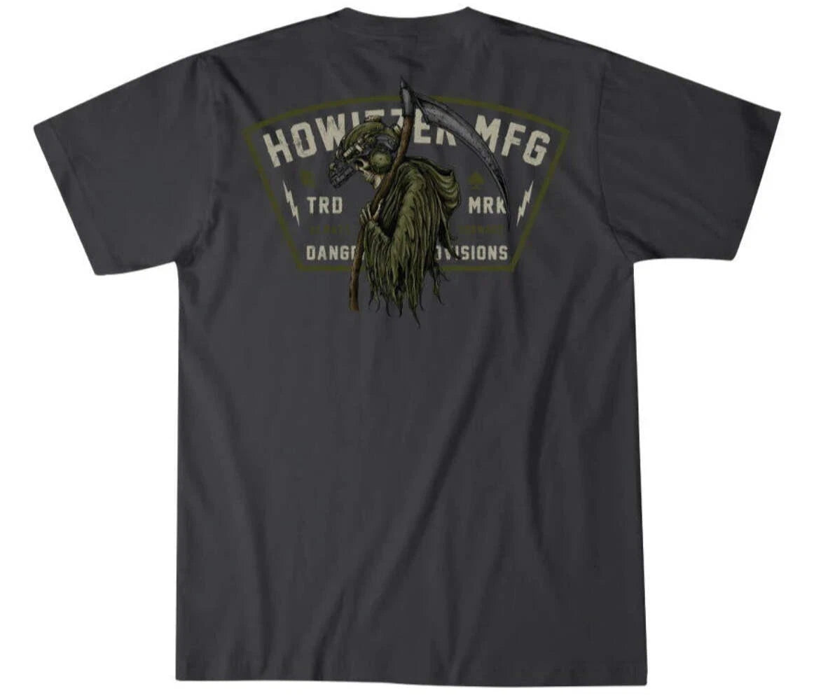 Howitzer Men's T-shirt Always Dangerous Military Grunt MFG