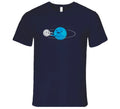 Moon Earth Being Around You Community Abed Funny Tv Show T Shirt