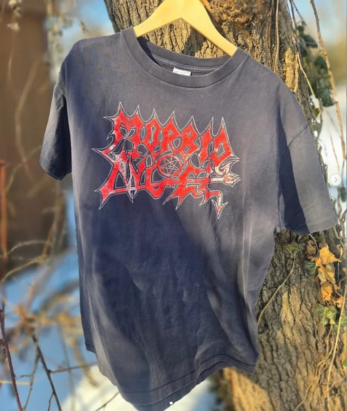 1991 Morbid Angel Abominations Vintage T-shirt Reprint