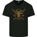 Mixed Martial Arts Fight Academy MMA Mens V-Neck Cotton T-Shirt