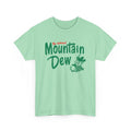 Mountain Dew Old Logo Printed T-Shirt Cool Vintage Graphic Collectible