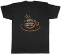 Barista because Coffee Doesn't Brew Itself Funny Mens T-Shirt Tee Gift Top