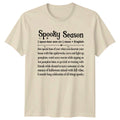 Spooky Season Definition T-Shirt Fall Halloween Gift For Him And Her
