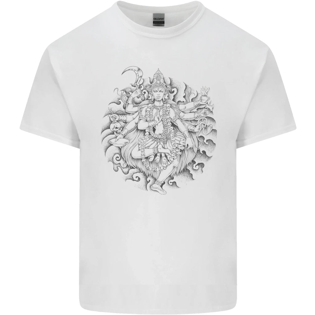 Goddess Shiva Hindu God Hinduism Religion Mens Cotton T-Shirt Tee Top