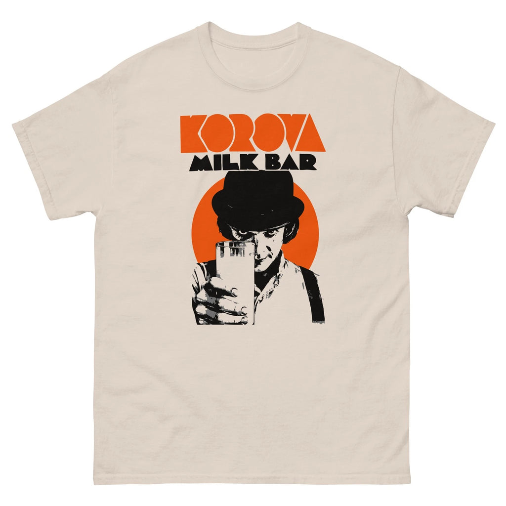 Korova Milk Bar Clockwork Orange Graphic T Shirt classic tee